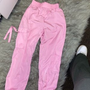Pink Cargo Pants Tiger Mist